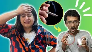 Cigarette pakdi gaya | Airport pe hua tamasha | LittleGlove