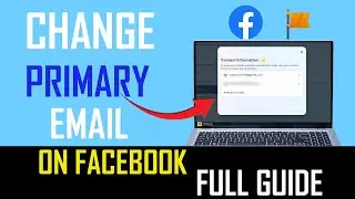 how to change primary account in facebook - Full Guide