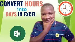 How to Convert Hours into Days in Excel using Formulas (INT and MOD)