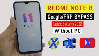 Redmi Note 8 Frp Bypass/Redmi Note 8 Google Account Remove/ Redmi Note 8 Bypass Unlock