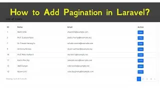 How to Add Pagination in Laravel?