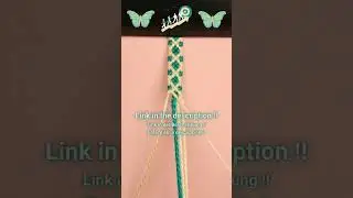 Handmade Bracelet | gift idea #friendshipbracelets #howto