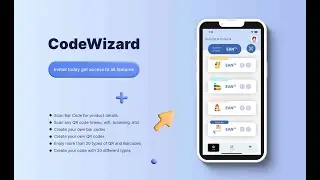 QR & Barcode Scanner CodeWizard Mobile App |All in One QR & Bar Codes Scanner