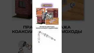Основные правила монтажа коаксиальных дымоходов 