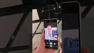 Guided Frame visually impaired selfie feature demo