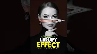 How to Create Liquify Effect in Photoshop - Photoshop Shorts Tutorial