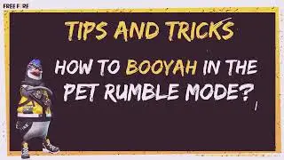 Pet Rumble Mode Tutorial _ Garena Free fire BD official ..1.k subscribe now