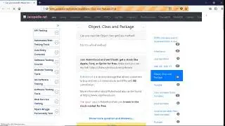 Can you override Object class getClass method?
| javapedia.net
