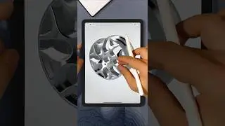 Modeling a Wheel Rim on the iPad | Shapr3D