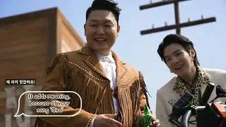 [ENG] BTS SUGA Behind-the-Scenes at 'That 'That' MV with PSY