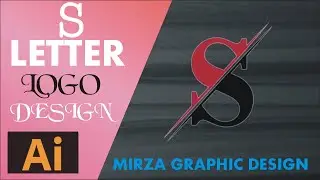 Modern S Letter Logo Design in Adobe Illustrator || Letter S Logo Design #viral_video #slogo #viral