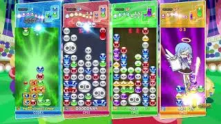 Puyo Puyo Champions - Amitie and Arle VS Alex and Ciel