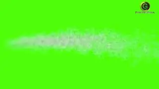 Rocket Smoke Green Screen Effect HD