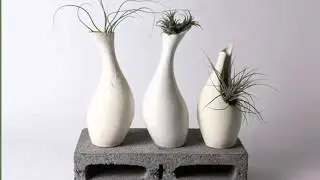 Contemporary Ceramic Vases Ideas | Picture Set Of Ceramic Art Model - Decor Options & Ideas