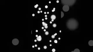 Bokeh Black and White Particles Background Animated Video Loop | Copyright-Free | Full HD