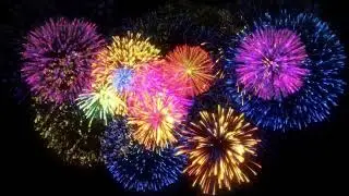 Fireworks background video, No copyright - free video, NP Creative