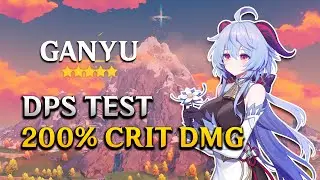 GANYU MELT 200% CRIT DMG | Genshin Impact Gameplay