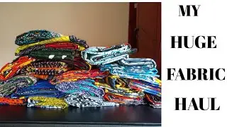 My 1,000 subscribers HUGE AFRICAN /ANKARA fabric haul