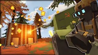 ЗАРЕЙДИЛИ ТАНКОМ ВСЕ ДОМА НА СЕРВЕРЕ - UNTURNED ESCALATION