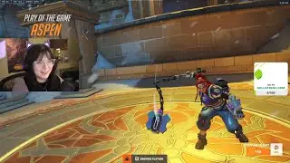 POTG! BUFF BRIGITTE! ASPEN INSANE BRIGITTE OVERWATCH 2 SEASON 9 GAMEPLAY