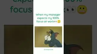 When my manager expects my 100% focus at work👀 #manager #coders #clientes #viral #shortvideo #shorts