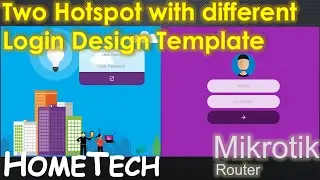 MikroTik - Two Hotspot on same RouterBoard with Different Login Pages