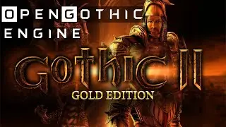 Как девушки играют в Gothic II Gold (OpenGothic) в 2022 | Ubuntu 20.04.4 | e5-2678v3 | rx550 2Gb