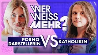 P🔞RNODARSTELLERIN vs. KATHOLIKIN: Wer weiß mehr?