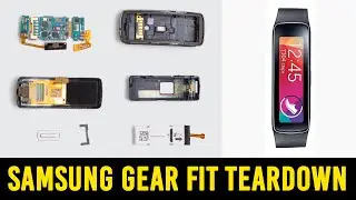 Samsung gear fit teardown | battery replacement