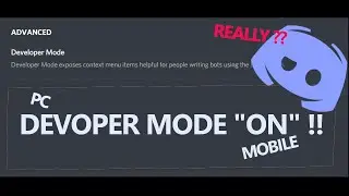 Turn on Developer mode in Discord | PC & Mobile