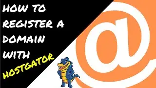 How to Register a Domain With HostGator Video