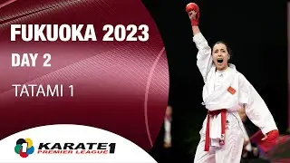 Karate1 FUKUOKA | Day 2 – Tatami 1 | WORLD KARATE FEDERATION