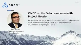 Data Engineer's Lunch: CI/CD on the Data Lakehouse with Project Nessie