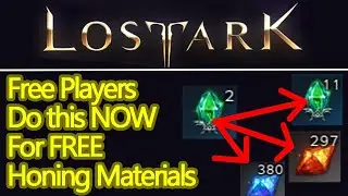 Free players, DO THIS TRICK NOW to get FREE HONING MATERIALS before its TOO LATE, Lost Ark f2p tip