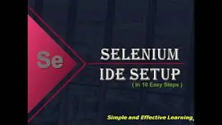 Selenium IDE Setup || Selenium Tutorial For Beginner || selenium ide installation