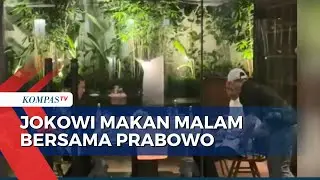 Presiden Joko Widodo Makan Malam bersama Prabowo Subianto