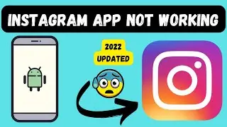 Instagram Not Working on Android 2022 || INSTAGRAM Not working On Mobile data Fix