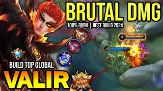 VALIR BEST BUILD 2024 | BUILD TOP GLOBAL VALIR GAMEPLAY | MOBILE LEGENDS✓