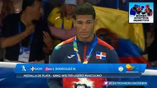 5a) Ceremonia de Medallas - 64kg - Boxeo - Barranquilla 2018