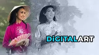 Vintage Photoshop action tutorial | Digital Art