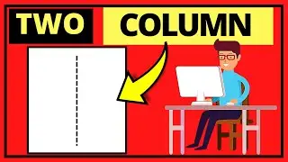 How to Make Two Columns In Google Docs