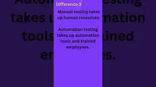 Exploring the Differences Between Manual Testing and Automation Testing