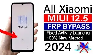 MIUI 12.5 Google Account Bypass | New Method - 100% Working (Without PC)