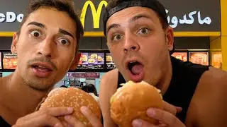 Americans Try EVERYTHING From Dubai McDonald's