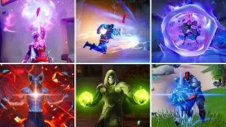 Evolution of All Special Abilities of Mythic Bosses in Fortnite (Chapter 2 - Chapter 5)