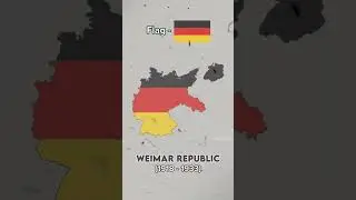 Evolution of Germany 🇩🇪 #shorts #geography #map #flag #germany #history #empire #viral #ww2 #fyp