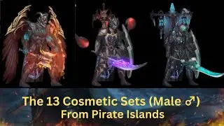 VFO : The 13 Cosmetic Sets (♂️) from Pirate Islands (New Shore Quest)