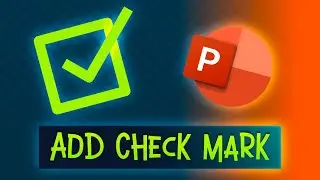 How to Insert a Check Mark or Checkbox in PowerPoint Video Tutorial