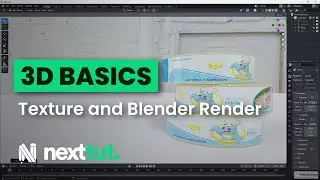 3D BASICS | Basic Texture and Blender Render