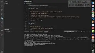 Set up Visual Studio Code for Python programming